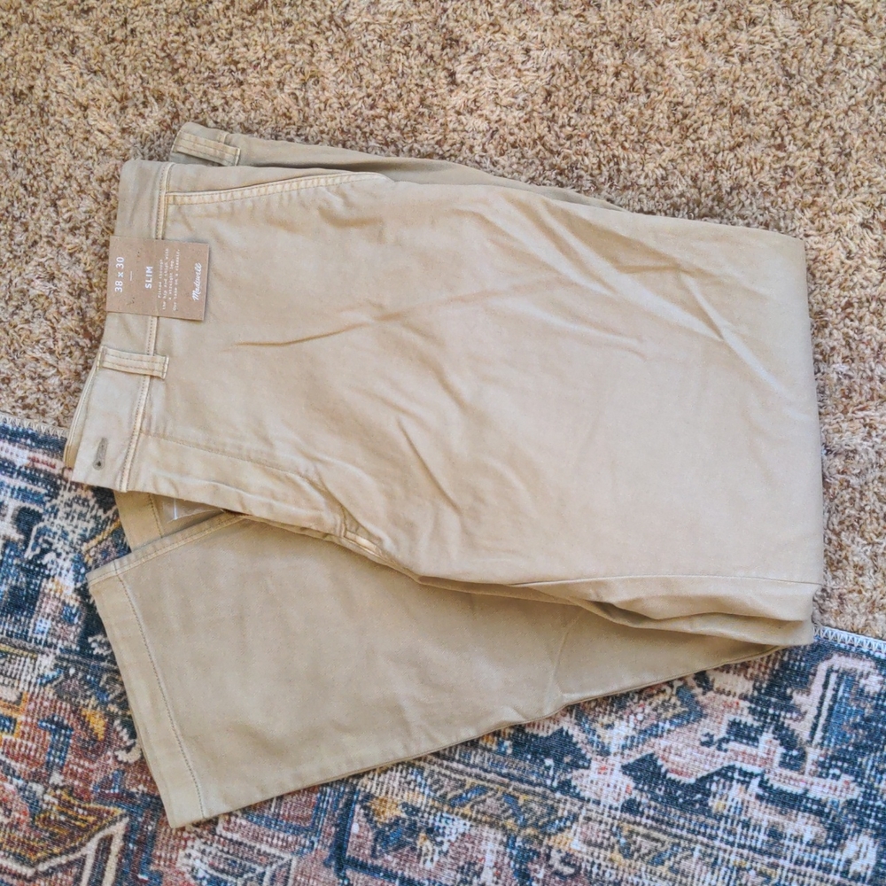 NWT madewell slim pant